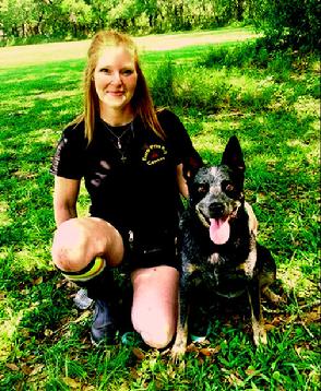 Britni Harrington, Euro Pros K-9 Center's Supervisor, Animal Care