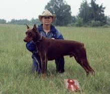 Arrk von Asgard, Patrol Duty K-9 Cert., PDX CH, SchH 3, BH, 2 x AWDF Breed Team Championship SchH 3 Rep., ARV SchH Protection Tourn. CH (99 pts.), CGC